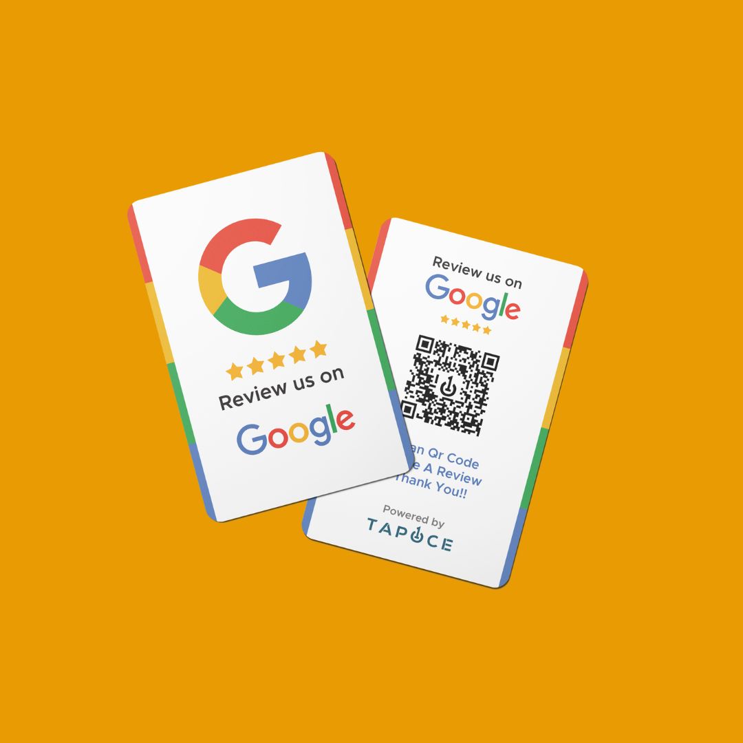 Google Review Digital Cards Customised