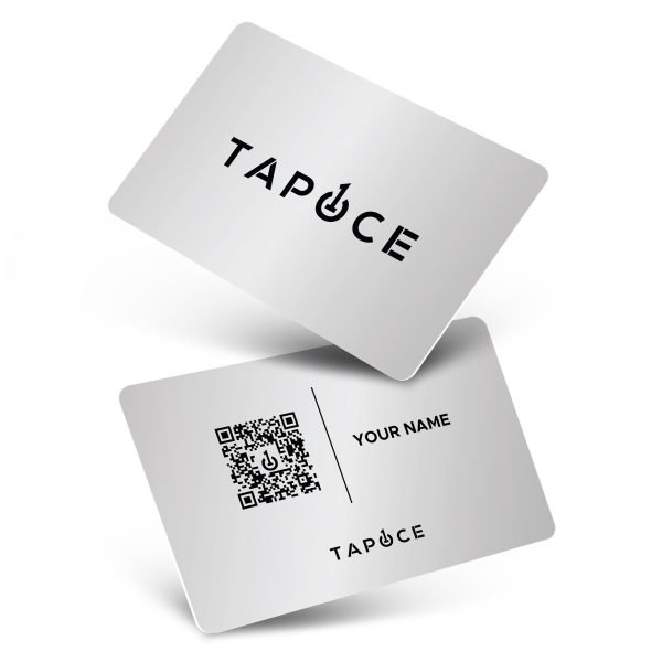 Metal NFC Business Card - Silver