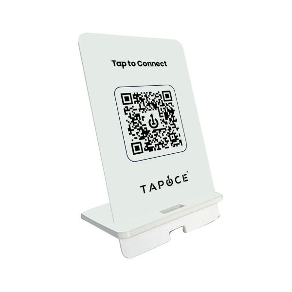 Acrylic NFC Stand White